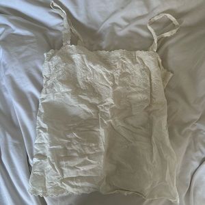 Never Worn Sezane Embroidered Tank